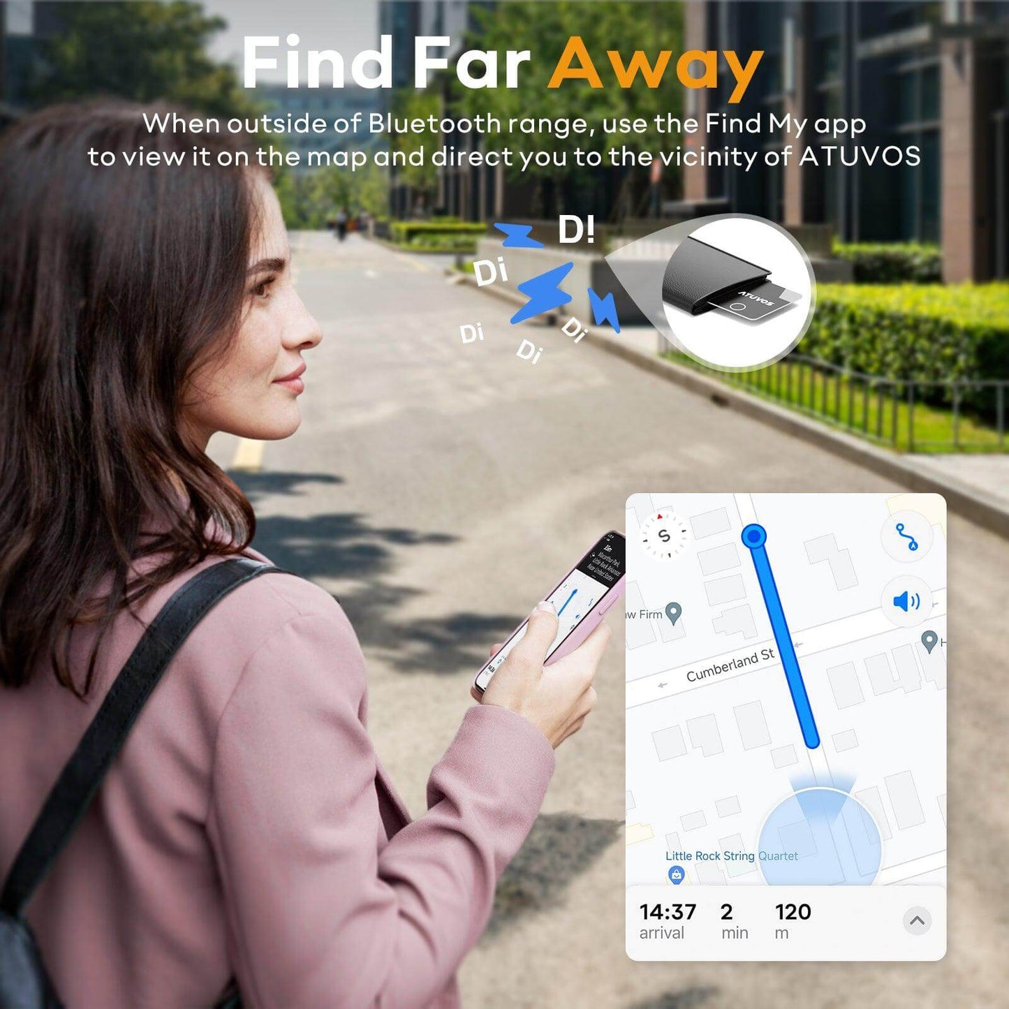 GPS wallet tracker CardTag (apple certified MFI) (ios only)