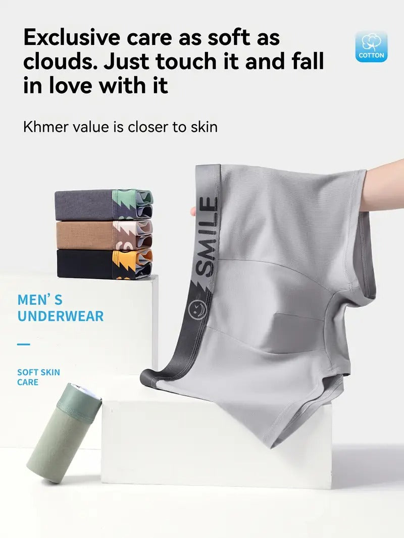 SMILE Men's Boxer Briefs