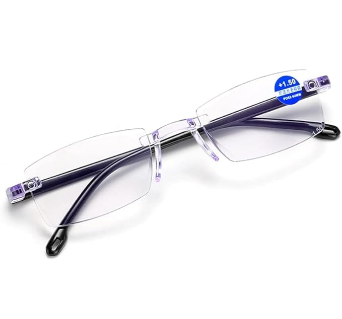 Rimless Daily Use Reading Glasses - Buy 1 Get 1 Free