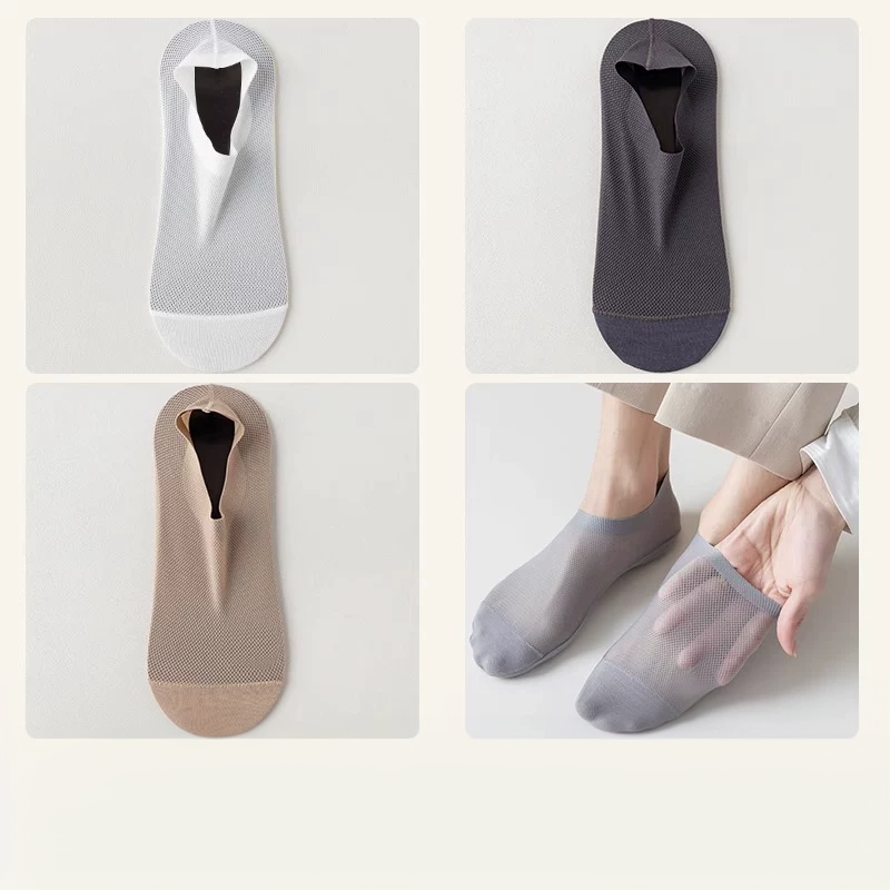 All-Day Comfort Mesh Ankle Socks