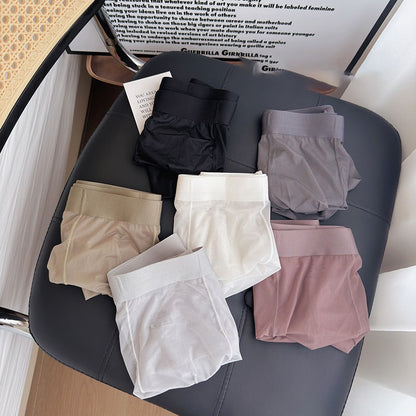 Mens Nude Ice Silk Antibacterial Boxer - Packs Of 6