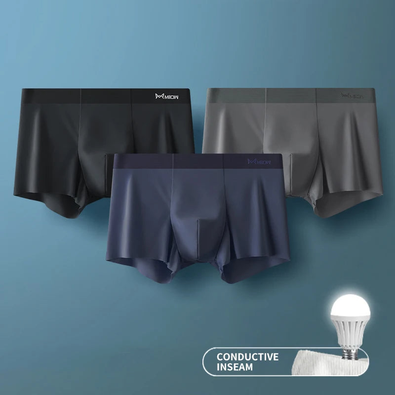 Men's Ice Silk Briefs: Cool & Breathable Comfort