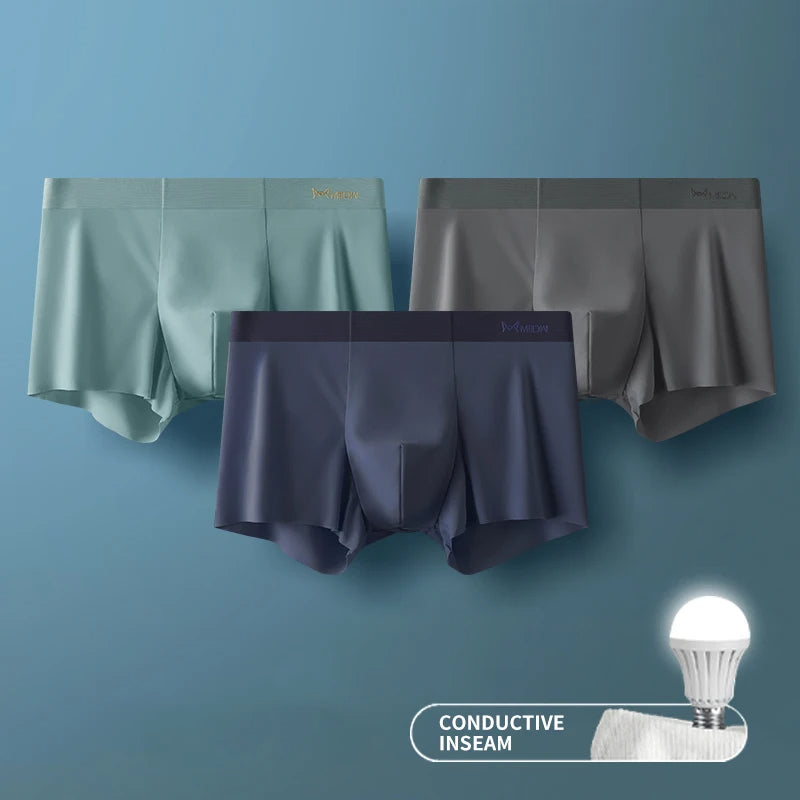 Men's Ice Silk Briefs: Cool & Breathable Comfort